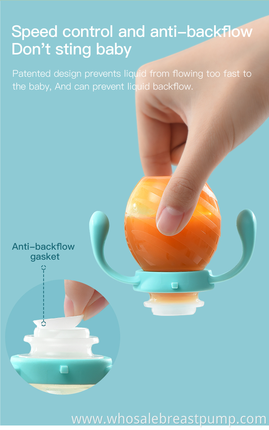 Baby Silicone Food Feeder